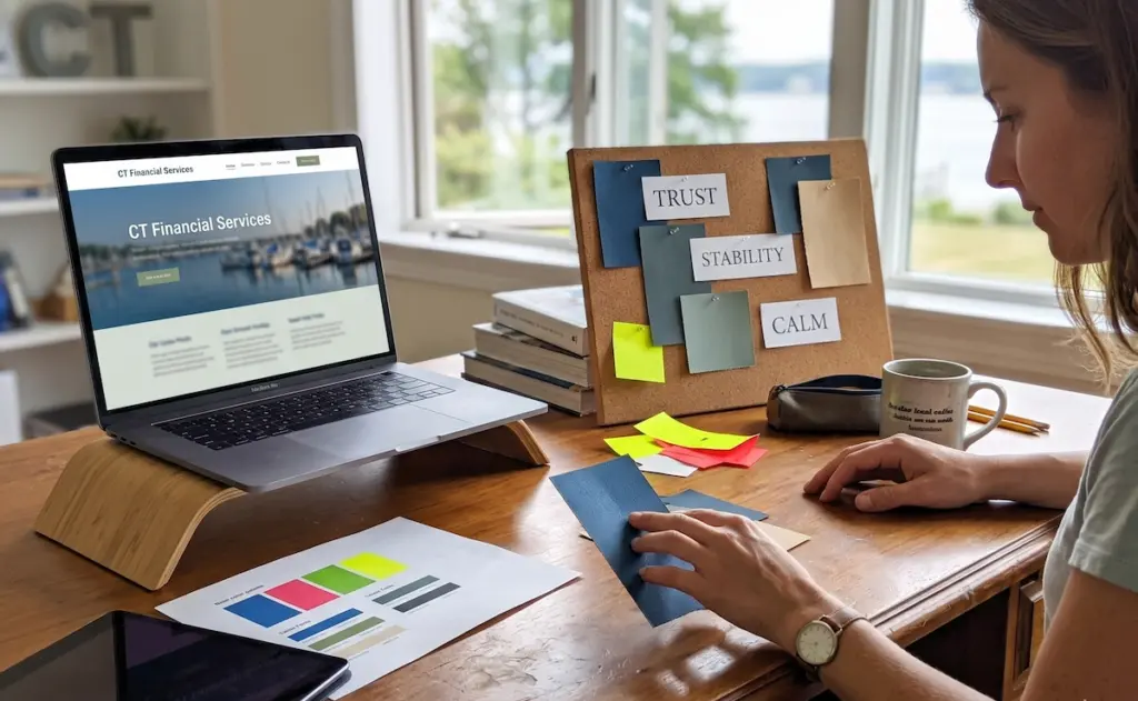 The Visual Side: Color Palettes, Fonts, and First Impressions