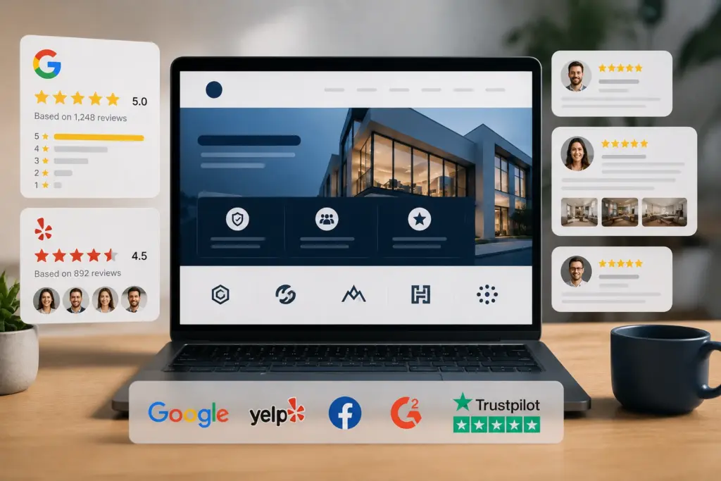 Social Proof and Professional Design That Work Together