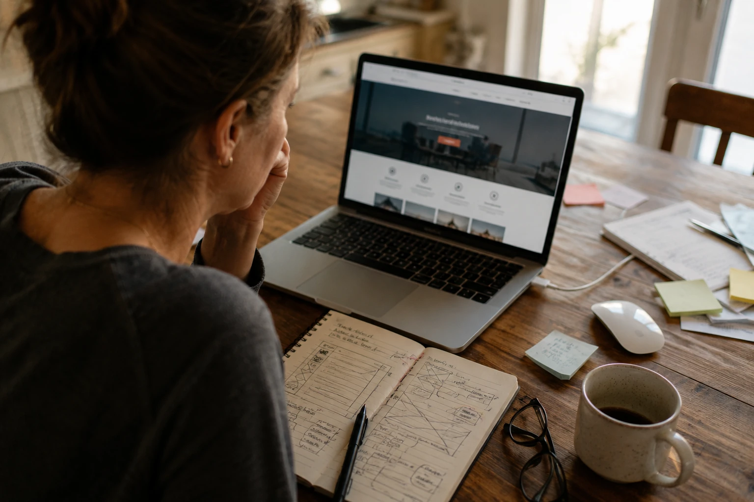 homepage design